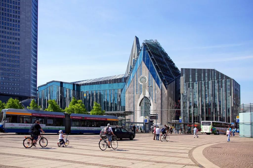 Kirche auf dem Augustusplatz in Leipzig